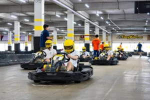 High Speed Indoor Racing Pro at EasyKart Bangkok