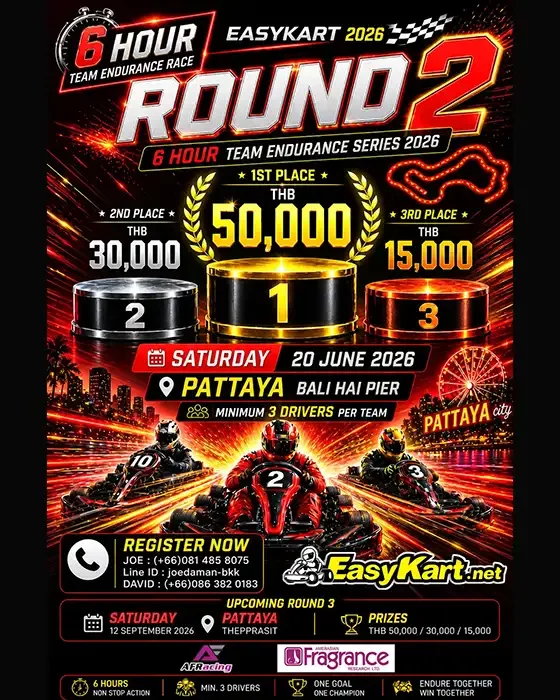Next Event at EasyKart Bangkok