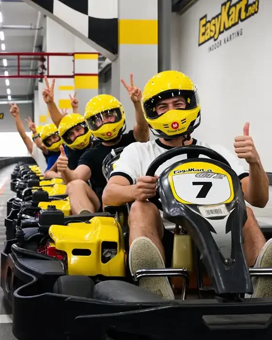 Race With Friend at EasyKart Bangkok