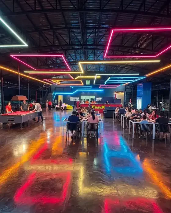 Leisure Area Panoramic View at EasyKart Pattaya Thepprasit