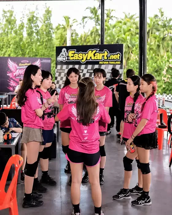 Championship Team at EasyKart Pattaya Thepprasit