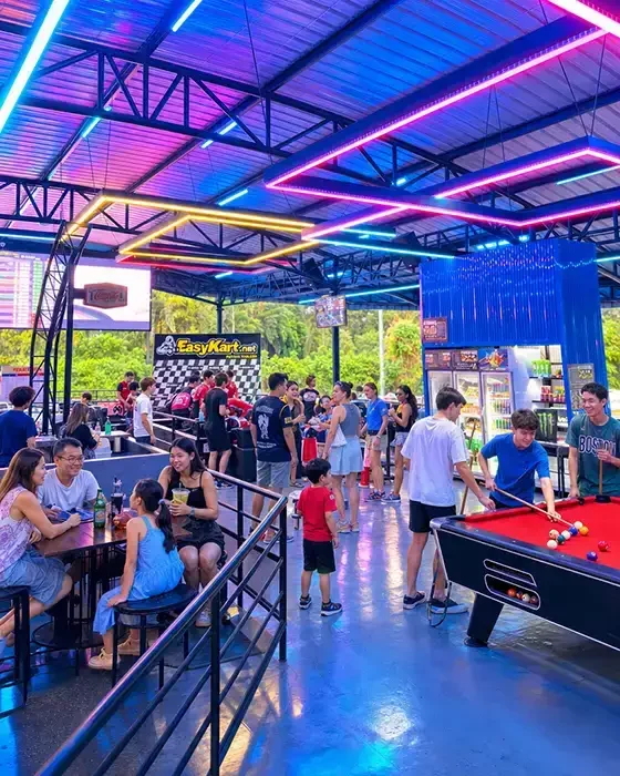 Pier Walking Street at EasyKart Pattaya Bali Hai