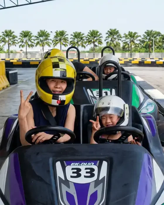 Pier Walking Street Karting Family Experience at EasyKart Pattaya Bali Hai